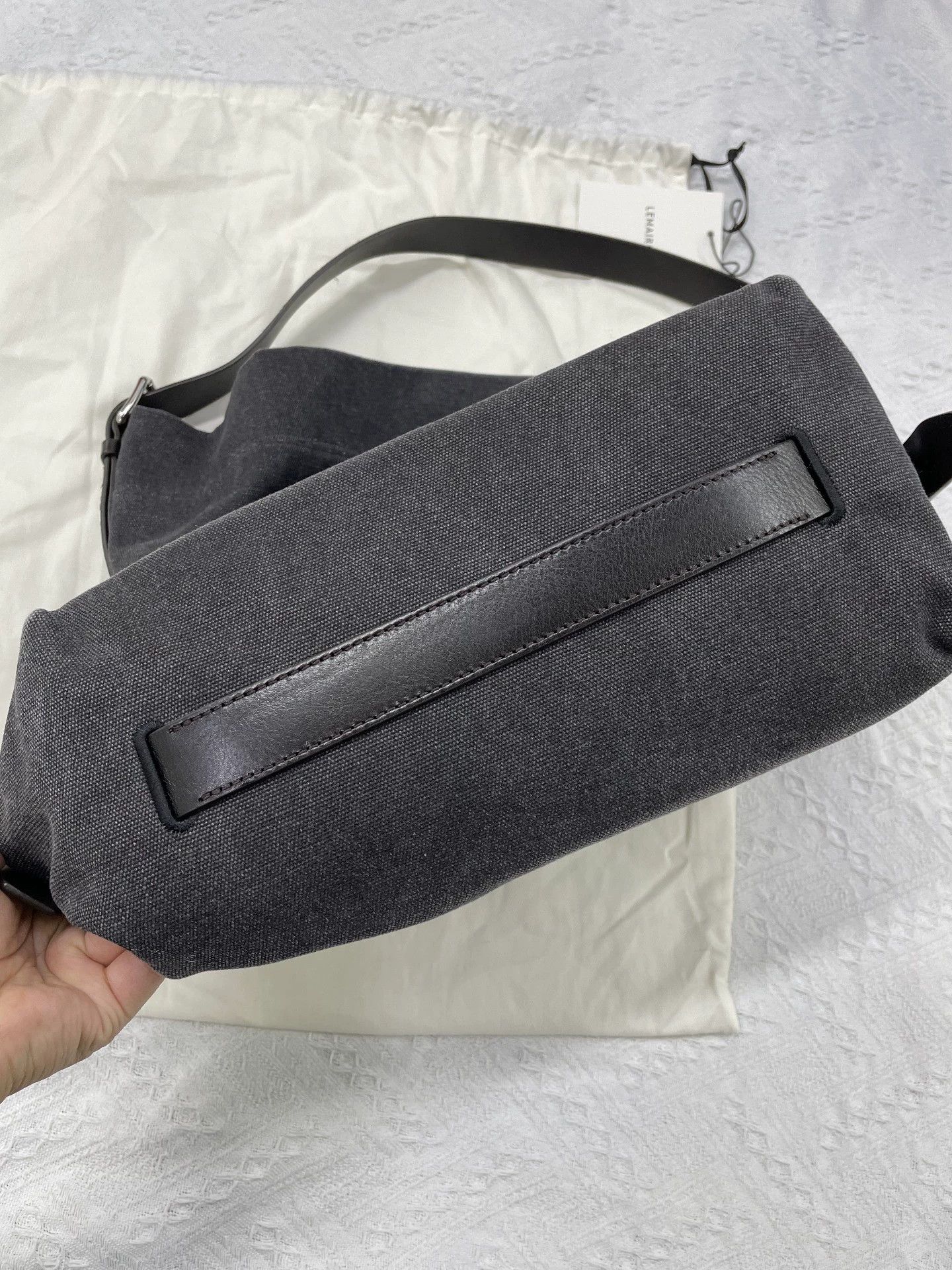 Lemaire Lemaire Canvas Belted Tote Bag w/ Dust Bag Size ONE SIZE - 3 Thumbnail