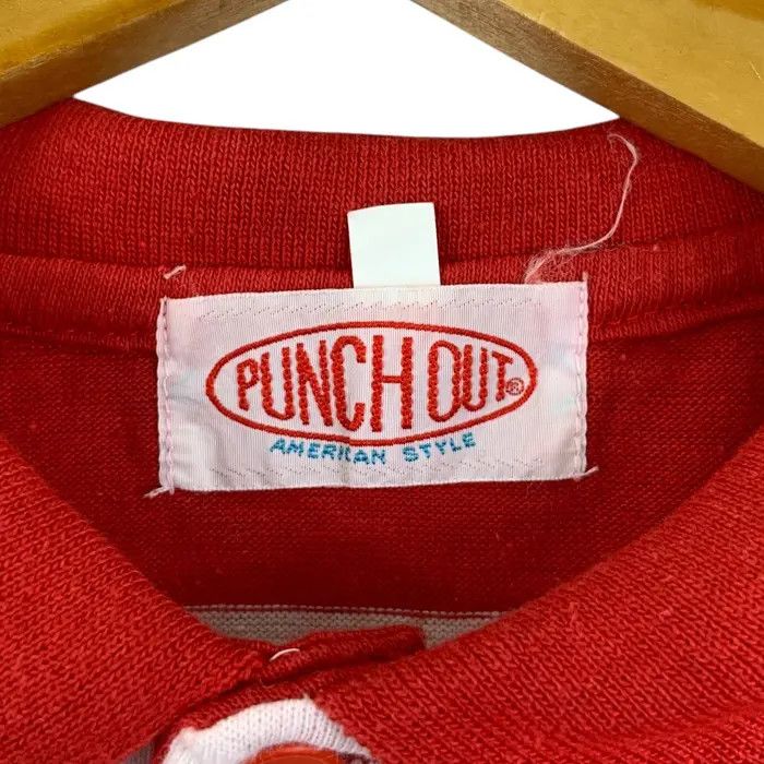 Vintage Vintage PUNCH OUT AMERICAN Style Striped Baggy Polo Size US M / EU 48-50 / 2 - 7 Thumbnail