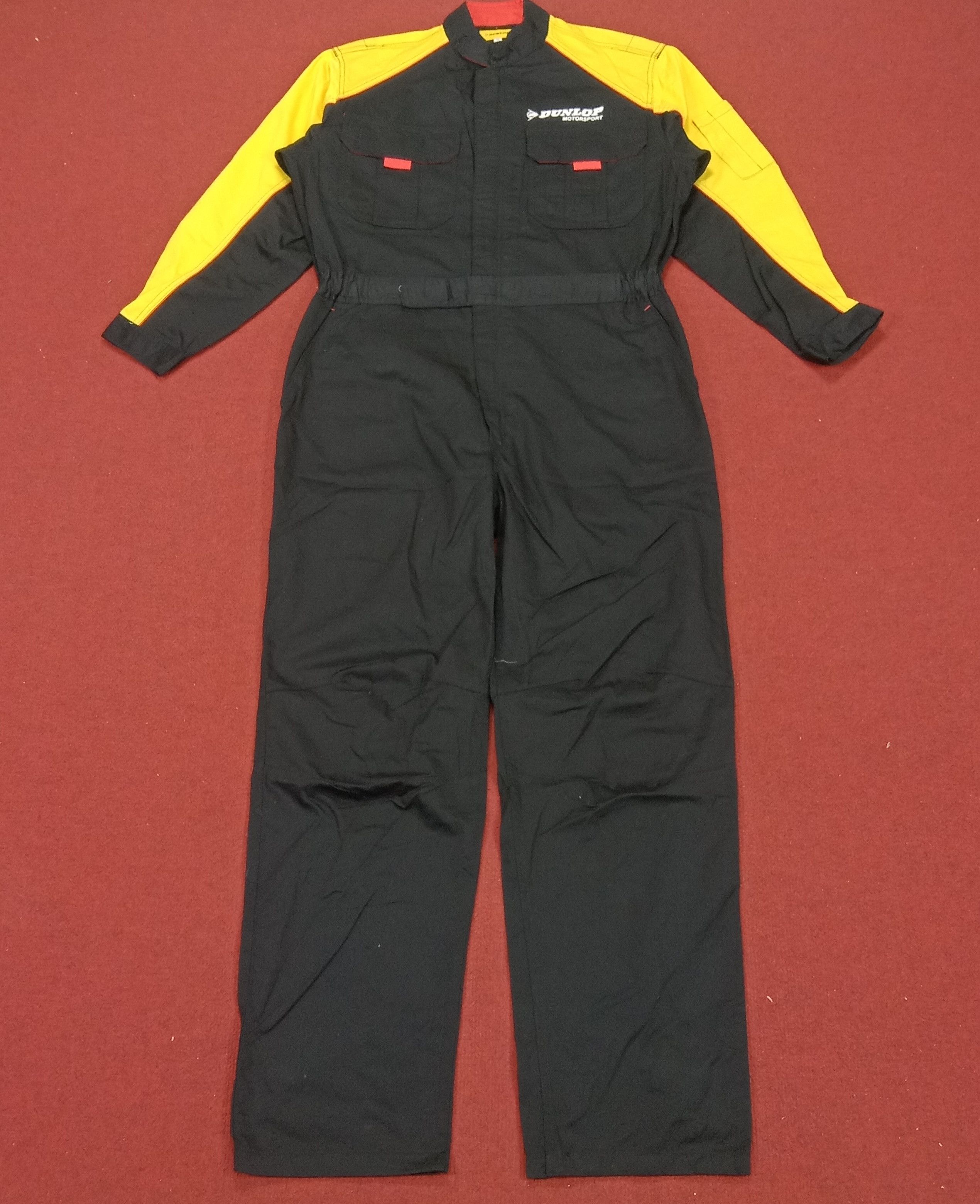 Dunlop × Vintage Dunlop Motorsports Workwear Coverall Jacket Size US M / EU 48-50 / 2 - 5 Thumbnail