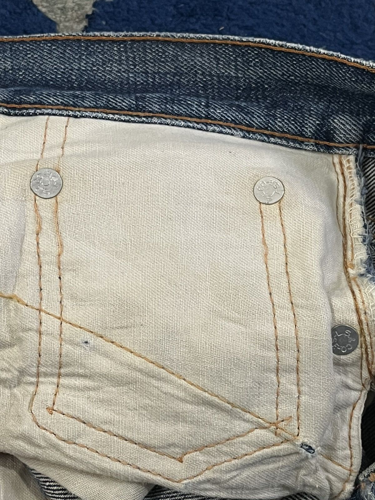 LVC × Levi's × Levi's Vintage Clothing Vintage Levi’s Selvedge Talon 42 Zipper Size US 29 - 14 Thumbnail