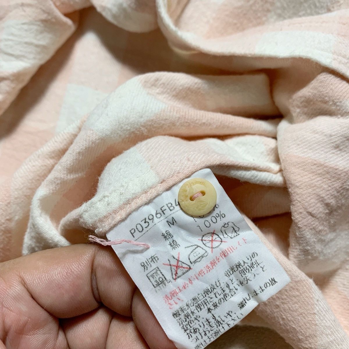 Karl Helmut Vtg 90s Karl Helmut Checker Patchwork Button Down Size US M / EU 48-50 / 2 - 11 Thumbnail