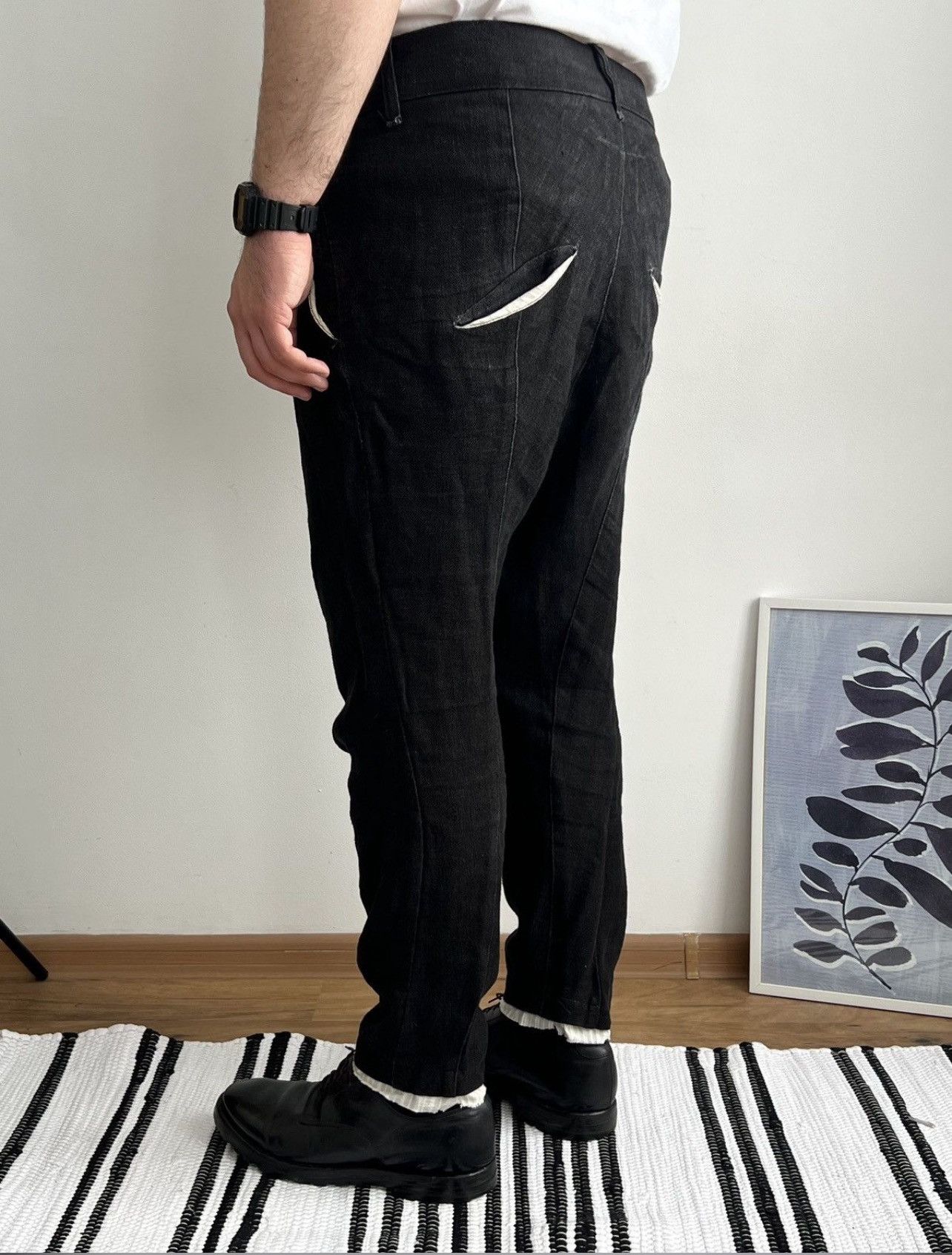 Marc Point Venezia 🔥Marc Point Venezia Heavyweight Linen Trousers Size US 36 / EU 52 - 16 Thumbnail