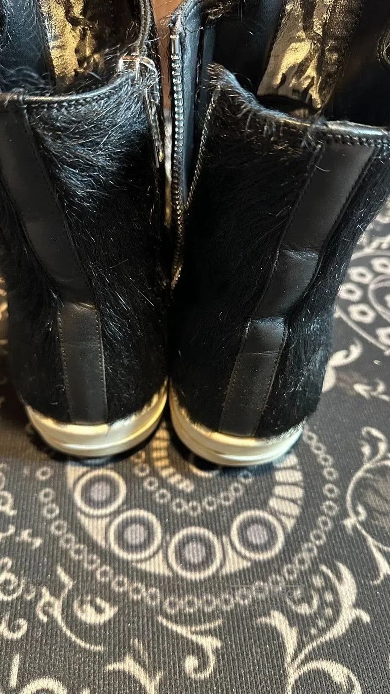 Rick Owens Rick Owens Black Fur High. Size US 9.5 / EU 42-43 - 7 Thumbnail