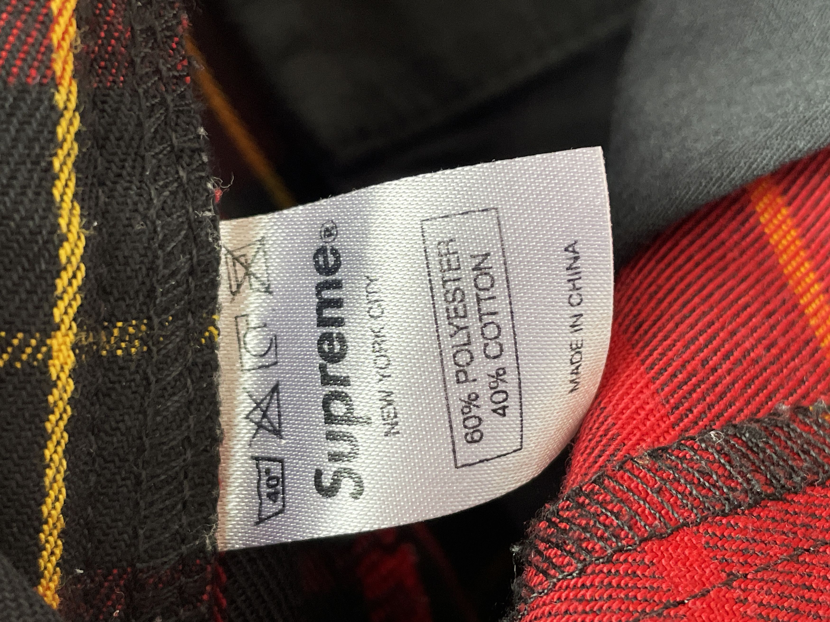 Supreme FW12 plaid pants Size US 30 / EU 46 - 5 Thumbnail