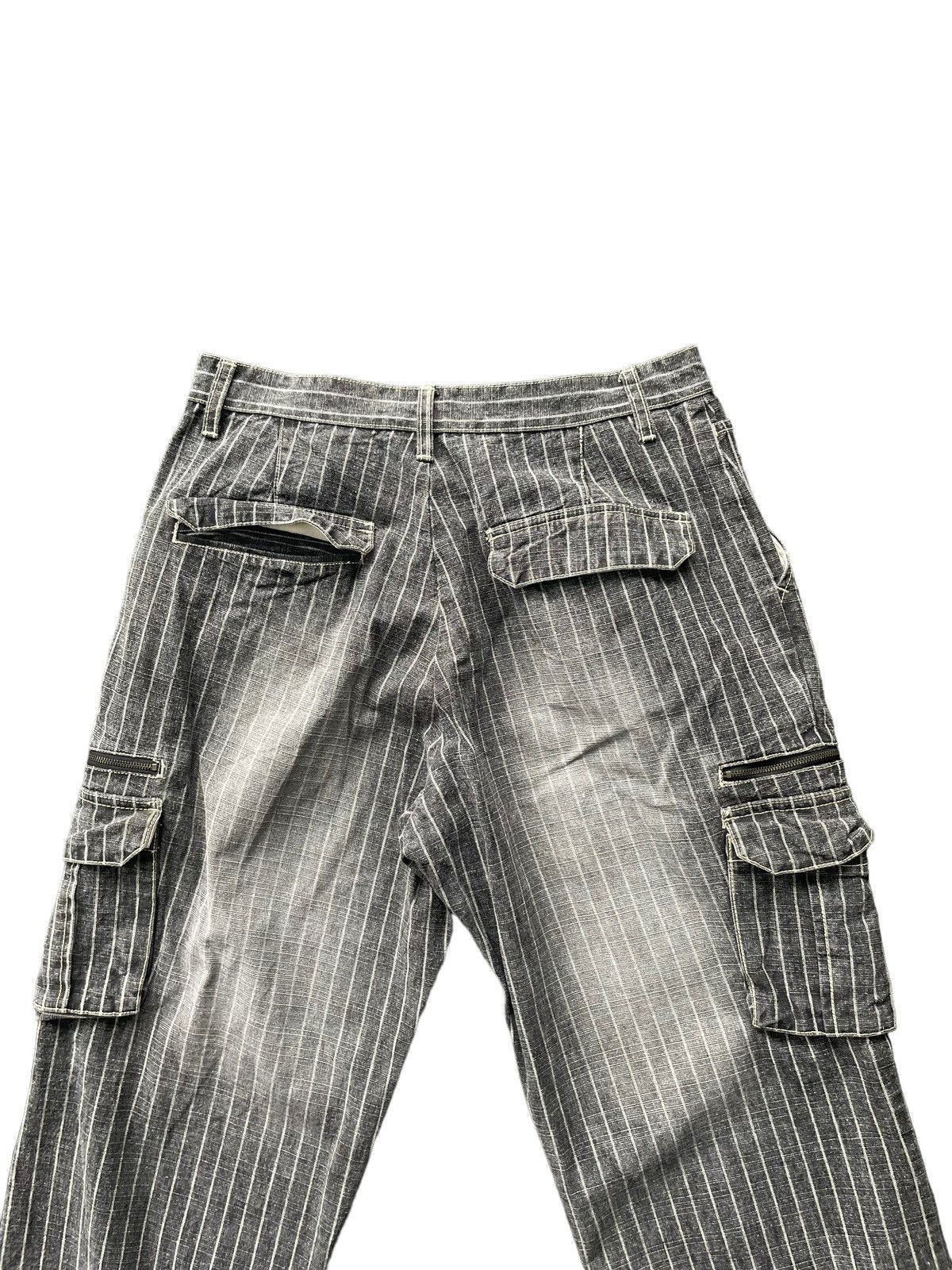 If Six Was Nine × Japanese Brand × Le Grande Bleu (L.G.B.) Allix Design Stripe Cargo Pant Size US 32 / EU 48 - 11 Thumbnail