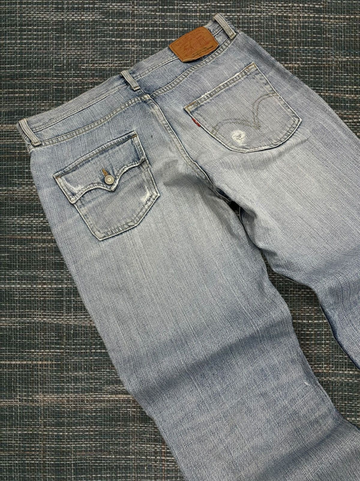Levi's Vintage Clothing Vintage 90s Og Designer Levis 533 Original Distressed Denim Size US 35 - 12 Thumbnail