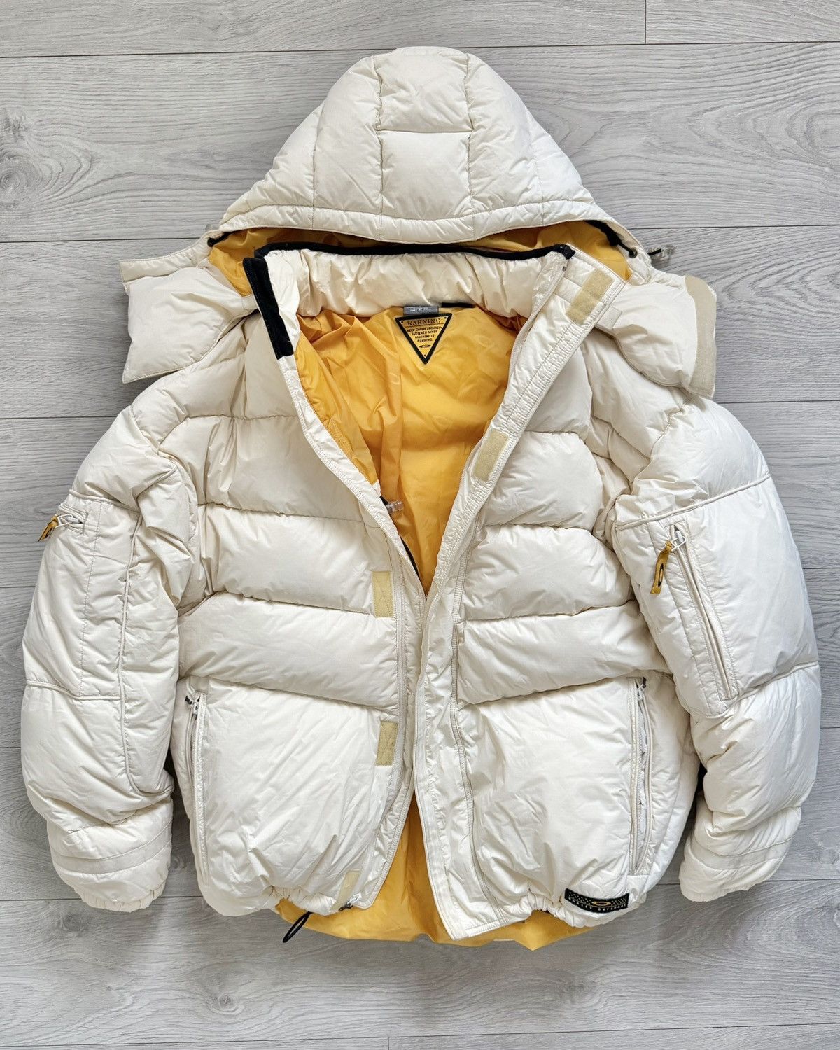 Oakley Oakley Software 2006 Technical White Down Puffer Jacket Size US L / EU 52-54 / 3 - 1 Preview