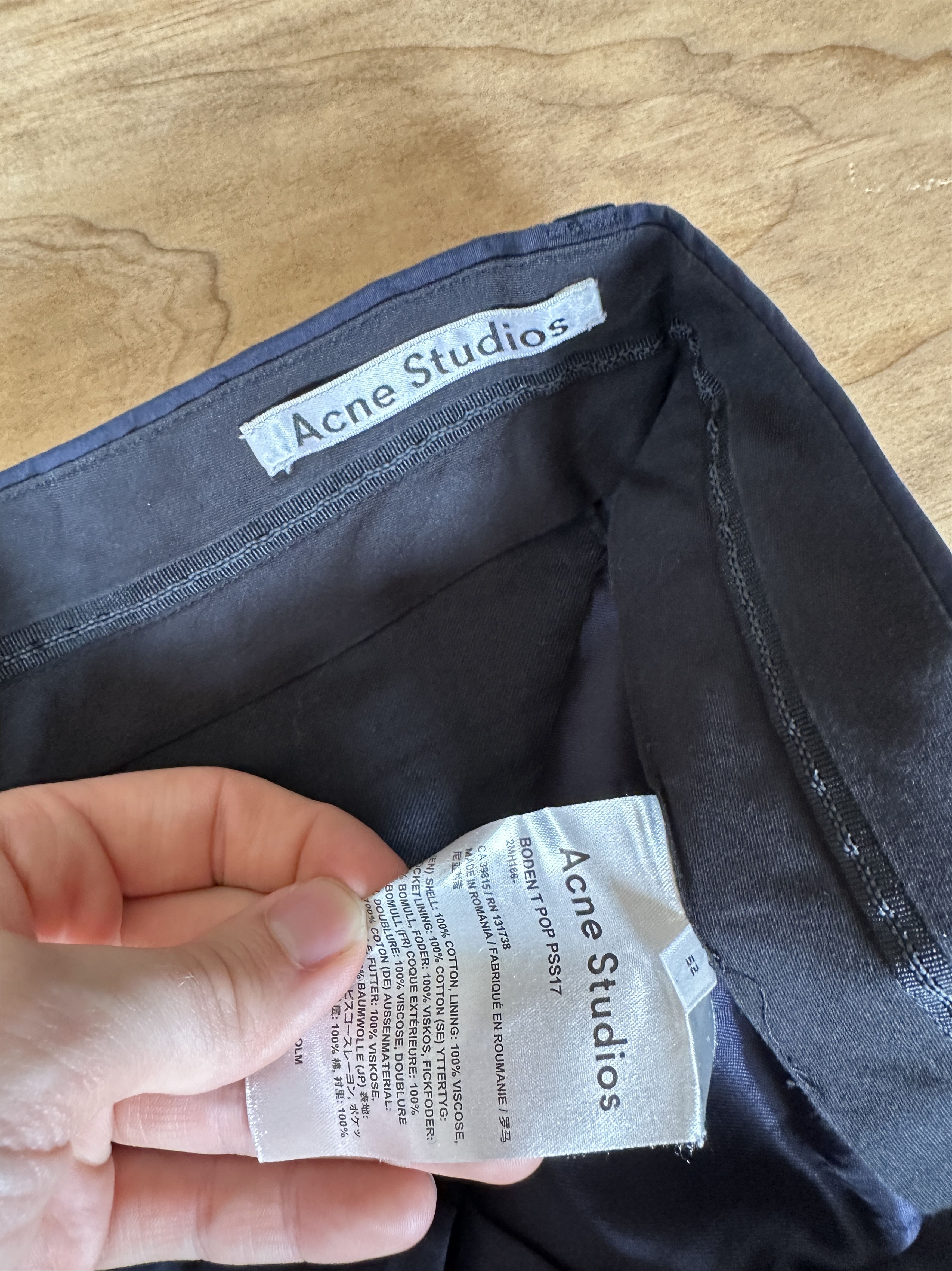 Acne Studios Acne Studios Boden Trousers Size US 36 / EU 52 - 3 Thumbnail