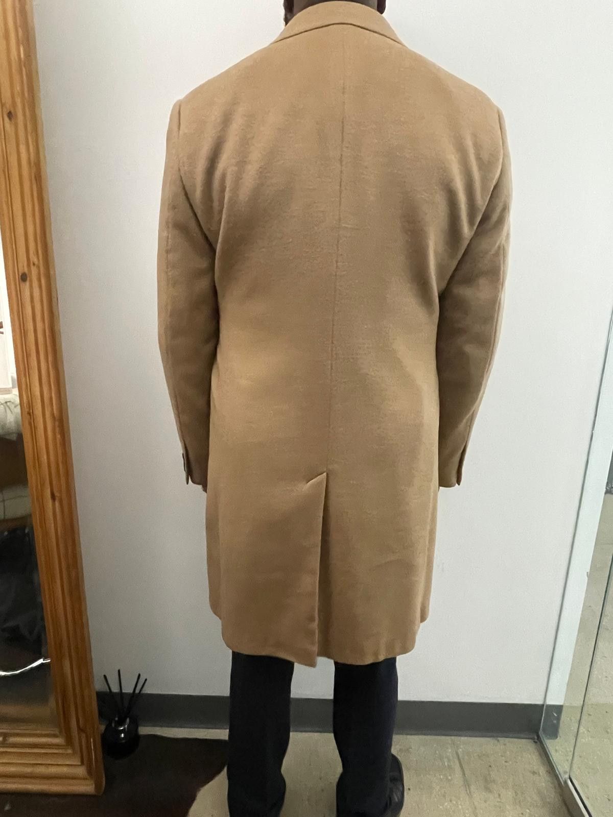 Freemans Sporting Club Camel Hair Overcoat Size US L / EU 52-54 / 3 - 2 Thumbnail