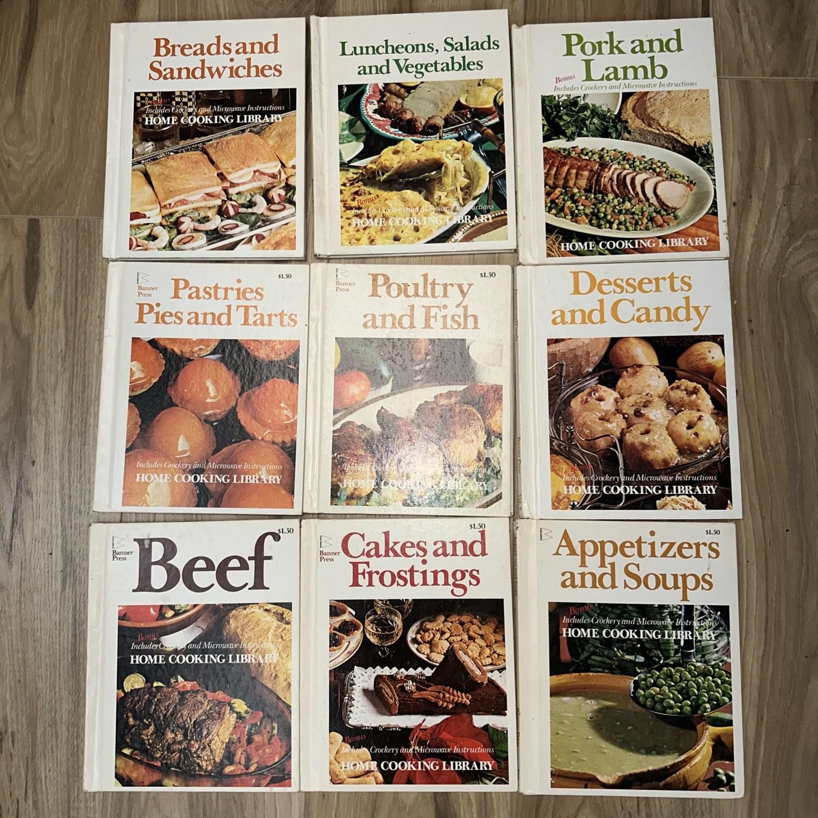 Other Home Cooking Library by Banner Press 1978 Lot of 9 Books vtg Size ONE SIZE - 1 Thumbnail