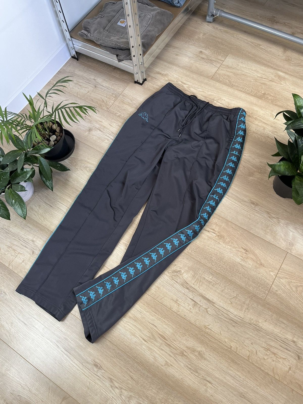 Kappa Kappa Baggy Sweatpants Logos Track Pants Size US 36 / EU 52 - 2 Thumbnail