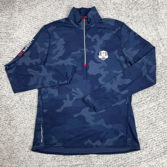 Pull Ralph Lauren Golf 1/4 Zip Ryder Cup - Noir - Taille L