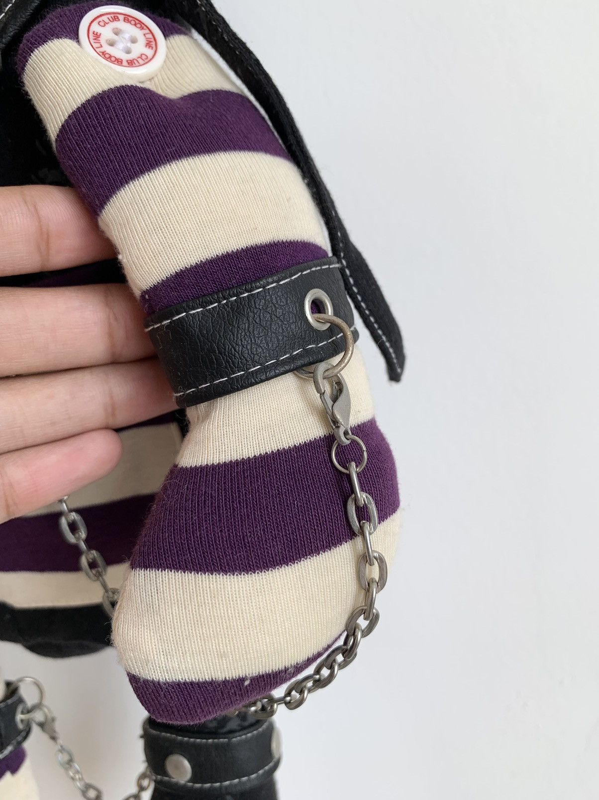 Japanese Brand Y2K Blood Storm Gothic Teddy Bear Bag Size ONE SIZE - 9 Thumbnail