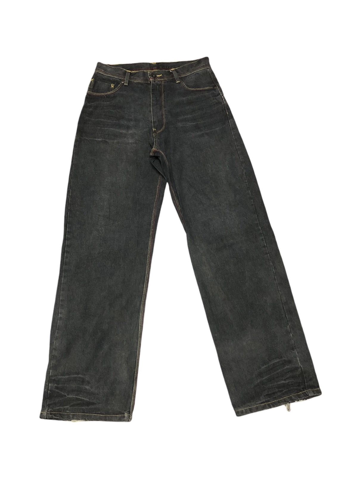 Designer × If Six Was Nine × Japanese Brand Nostro Baggy Jeans Size US 32 / EU 48 - 2 Thumbnail