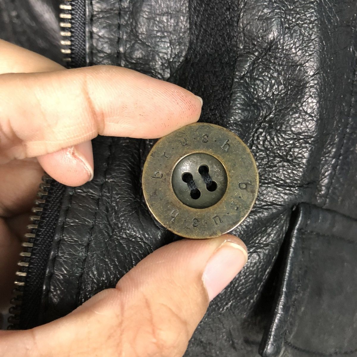 Japanese Brand 🔥VINTAGE CROPPED BIKER LEATHER JACKET BRUSH ISSEY MIYAKE Size US S / EU 44-46 / 1 - 21 Thumbnail