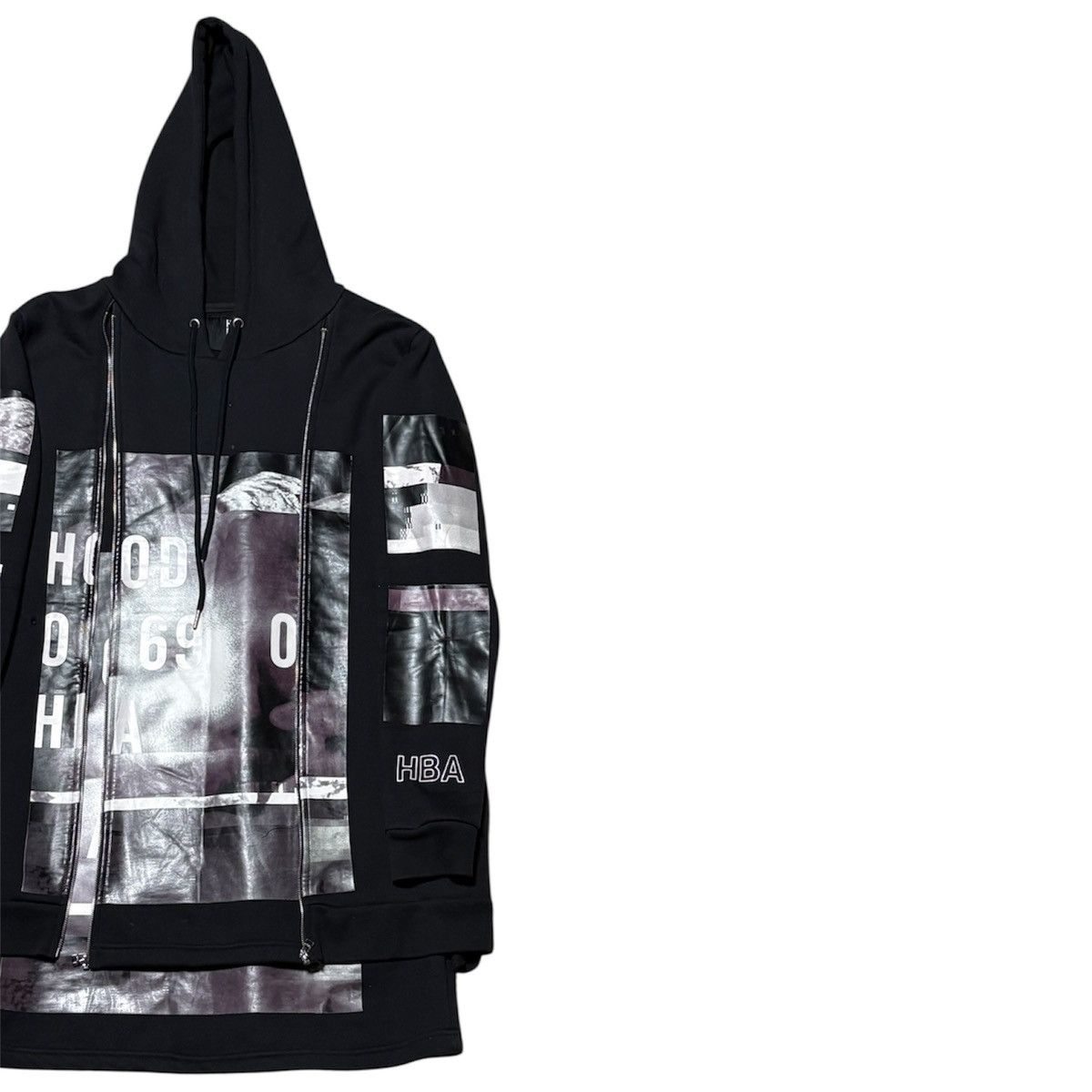 Hood By Air FW2014 HOOD BY AIR. DOUBLE ZIP LAYERED HOODIE SHAYNE OLIVER Size US L / EU 52-54 / 3 - 5 Thumbnail