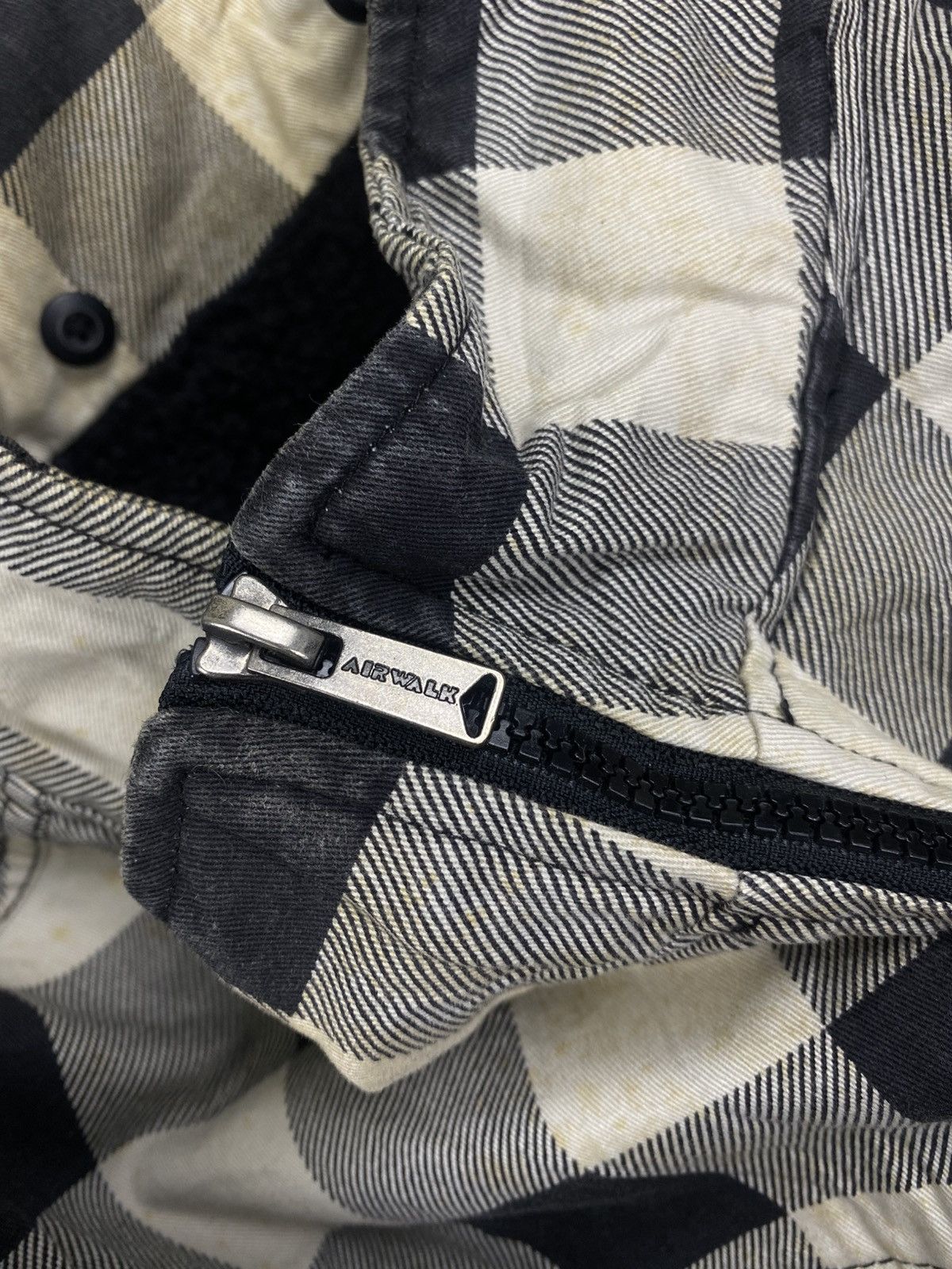 Airwalk Vintage Airwalk Zip-Up Checked Jacket Size US M / EU 48-50 / 2 - 7 Thumbnail
