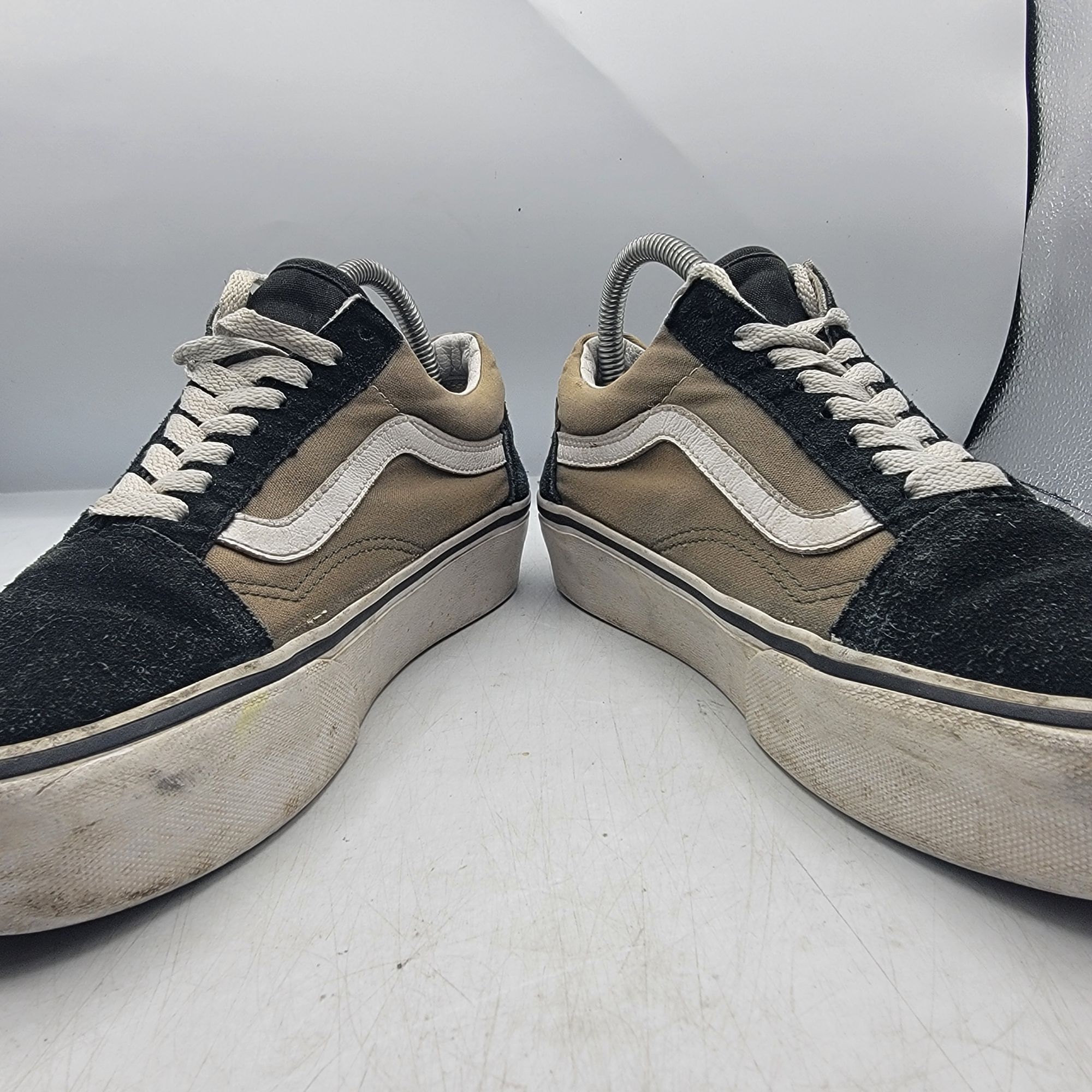 Vans Vans Old Skool Womens 8.5 Brown Black Sneaker Shoes Casual S Size US 8.5 / IT 38.5 - 2 Thumbnail