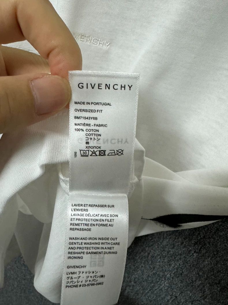 Givenchy Givenchy Classic Logo Letter Embroidery Casual White Short Size US L / EU 52-54 / 3 - 4 Thumbnail