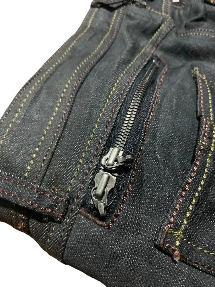 Schlussel Schlussel japan flare jeans contrast sticth multi pocket Size US 34 / EU 50 - 9 Thumbnail