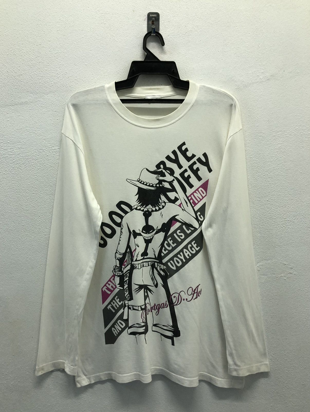One Piece One Piece Portgas D Ace Good By Luffy Long Sleeve Shirt Size US L / EU 52-54 / 3 - 1 Thumbnail