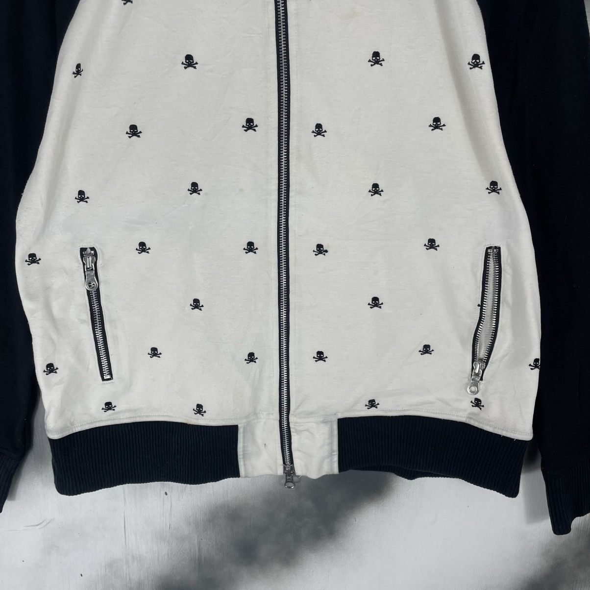 Michel Klein Michel Klein Homme Knitted Skull Sweater Size US M / EU 48-50 / 2 - 3 Thumbnail