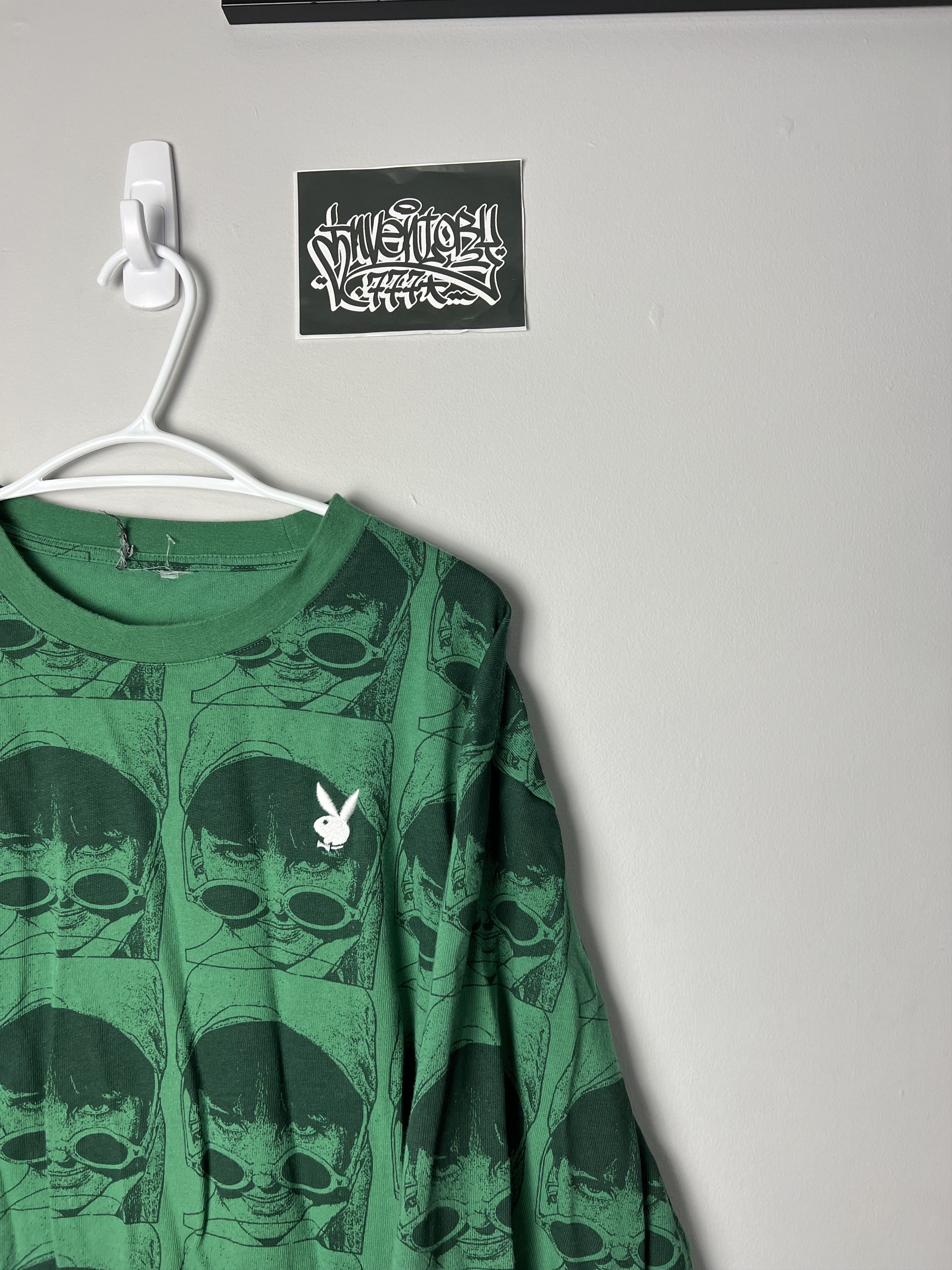 Playboy × Pleasures Playboy x Pleasures LS Tee Size US XL / EU 56 / 4 - 2 Thumbnail