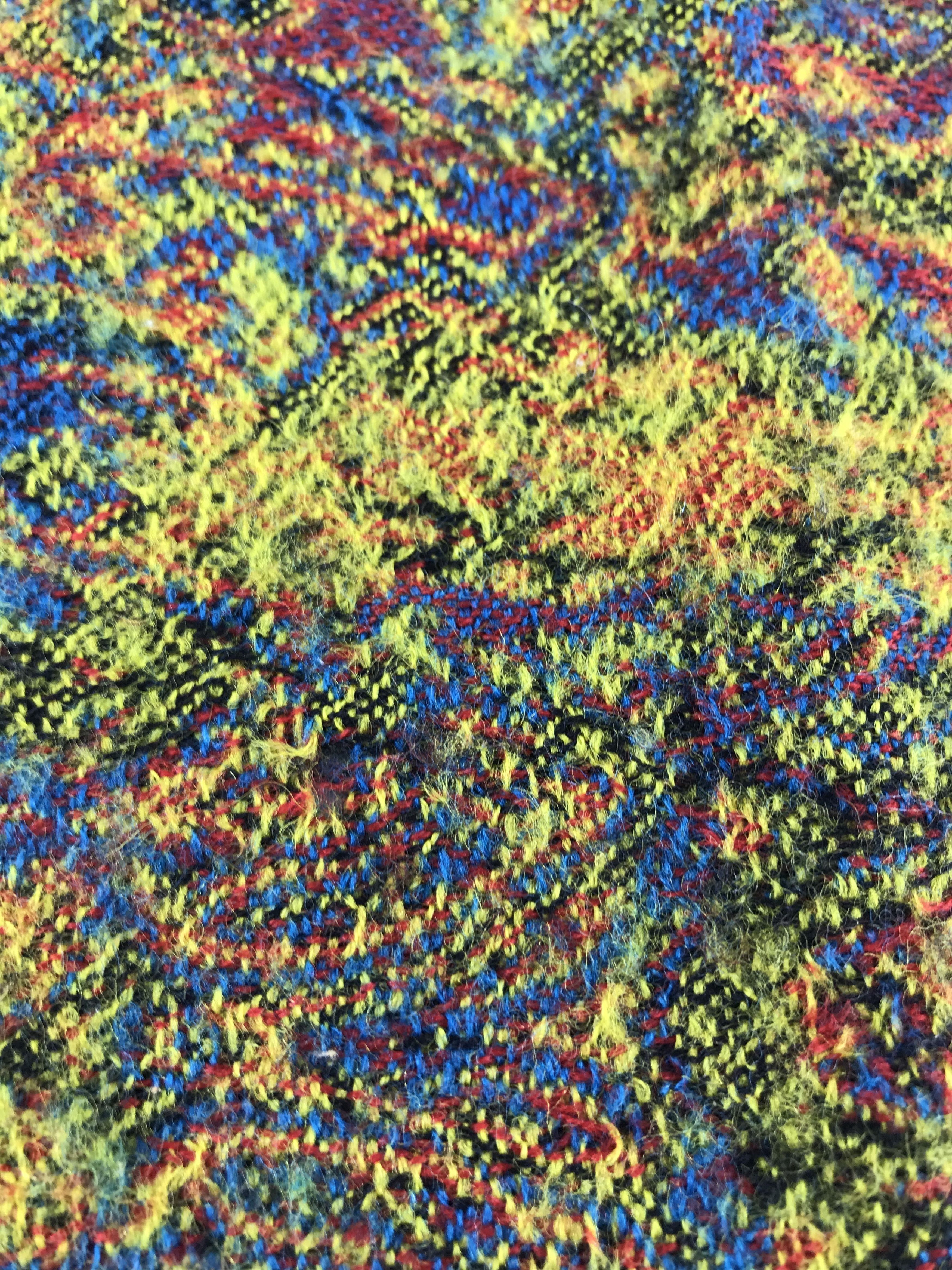 Kenzo Kenzo Multicolor Wool Scarf Muffler V464 Size ONE SIZE - 8 Thumbnail