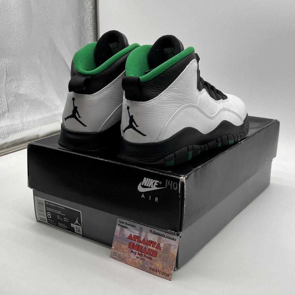 Jordan Brand Air Jordan 10 Seattle Size US 8 / EU 41 - 5 Thumbnail