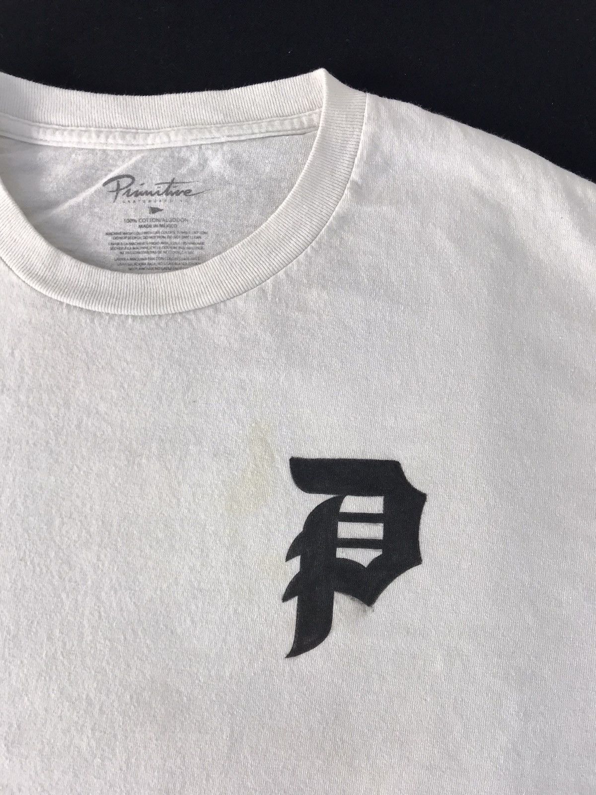 Rap Tees Primitive Skateboarding Big P Printed Tee Casual Wear Size US L / EU 52-54 / 3 - 4 Thumbnail