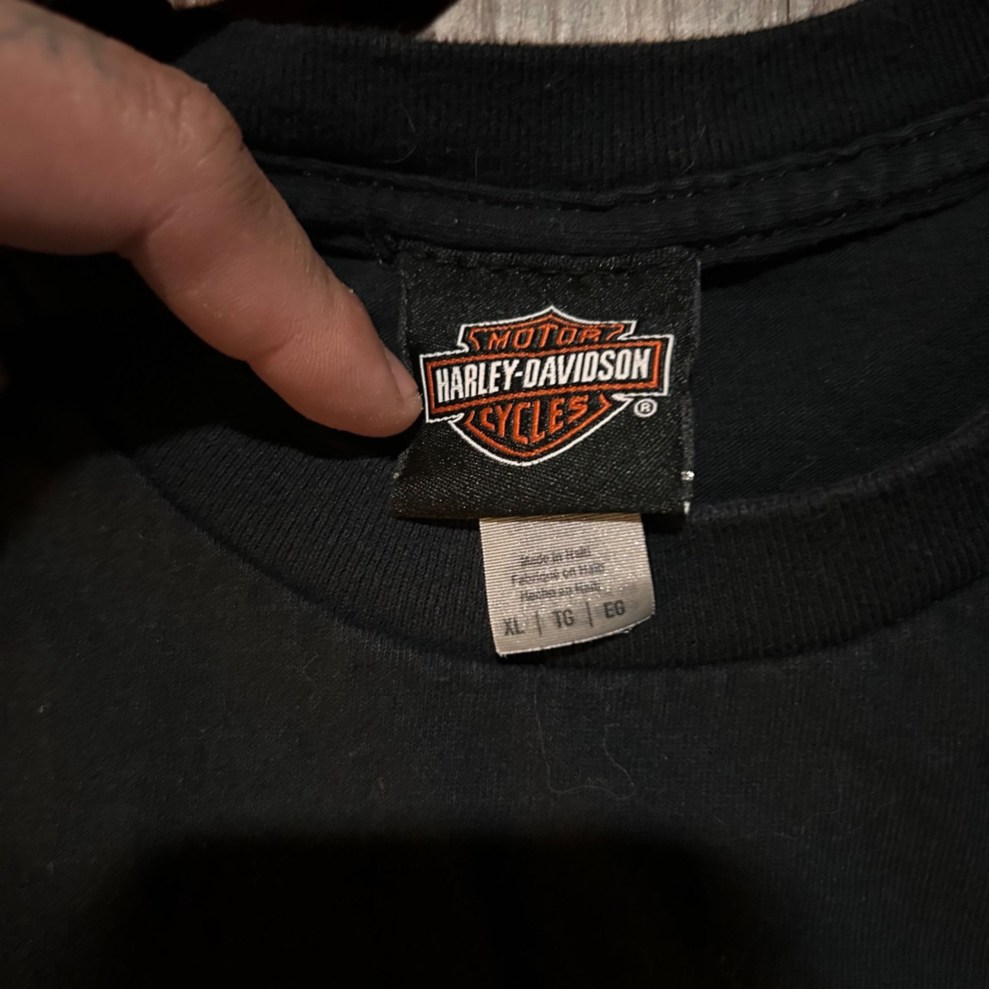 Harley Davidson Vintage/Y2K Style Harley Davidson Shirt Size US XL / EU 56 / 4 - 3 Thumbnail