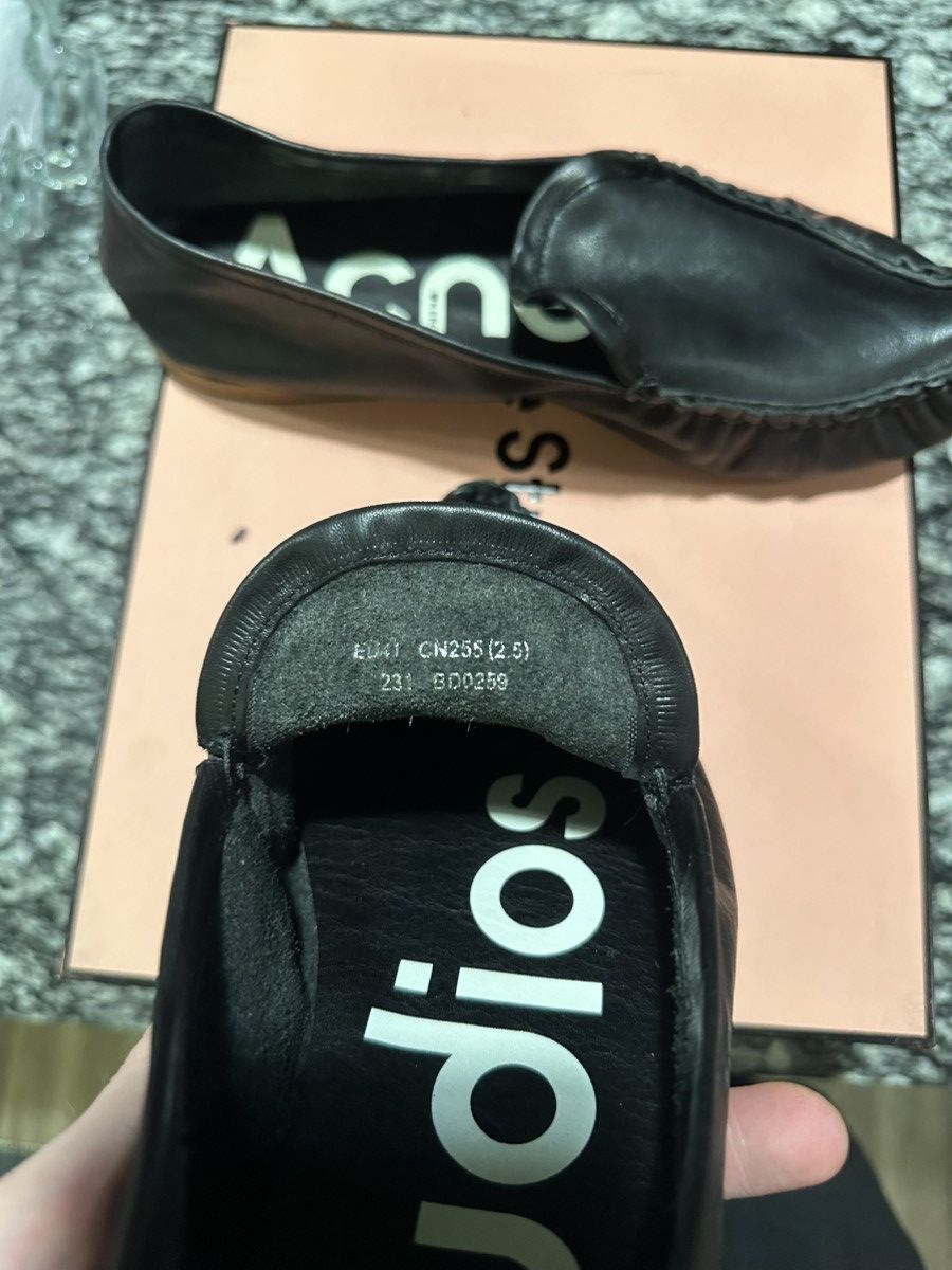 Acne Studios Leather Slip On Loafers Size US 8.5 / EU 41-42 - 5 Thumbnail