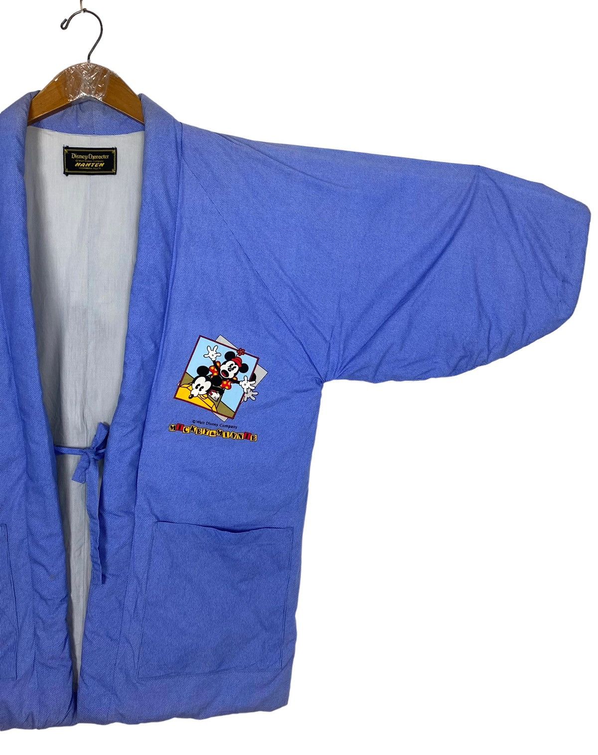 Disney Rare‼️ Vintage Mickey and Minnie Plane Crazy Kimono Japan Size US L / EU 52-54 / 3 - 5 Thumbnail