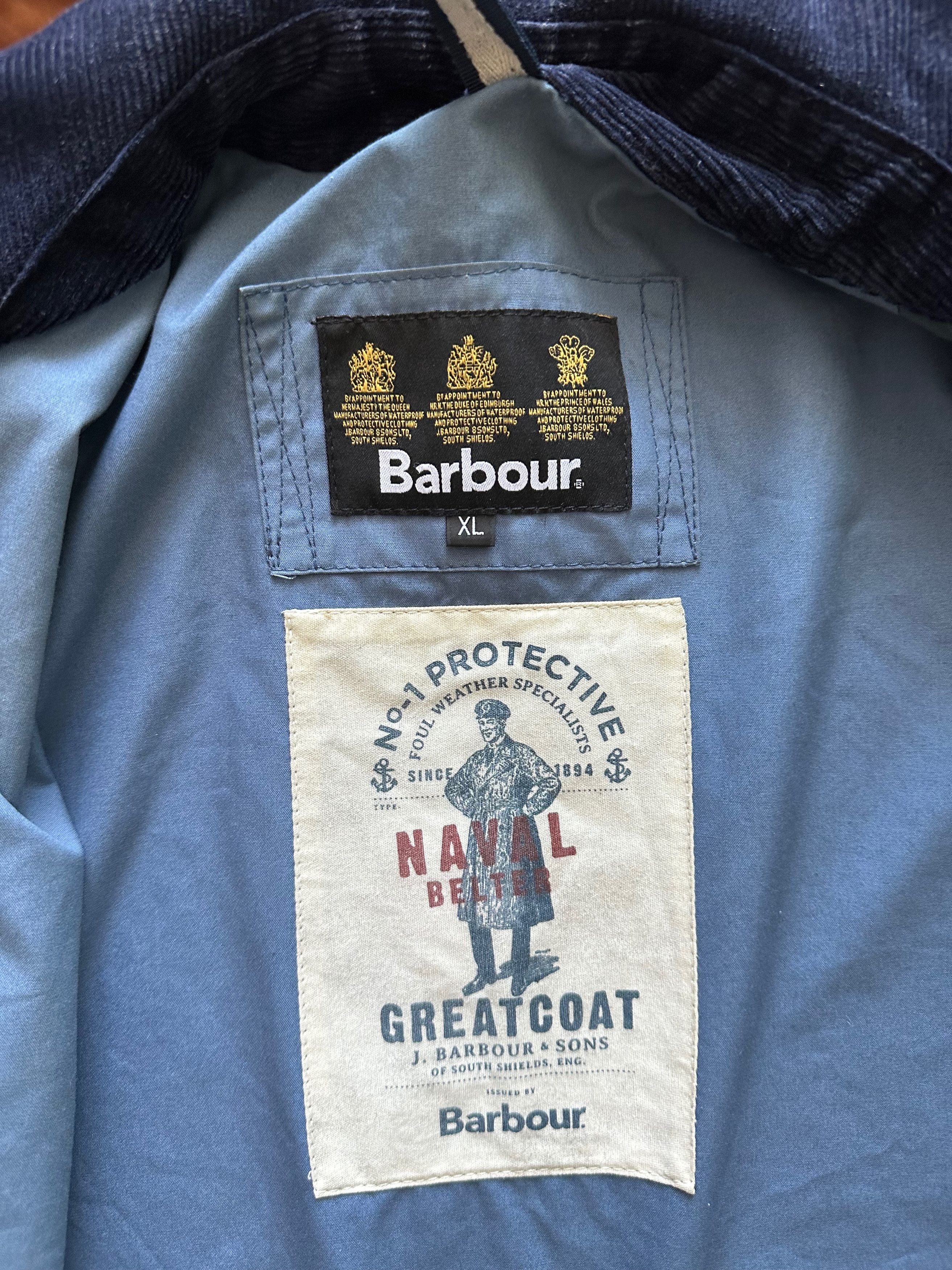 Barbour BARBOUR Benkirk Wax Jacket MWX0803NY51 hooded waxed Size US XL / EU 56 / 4 - 7 Thumbnail