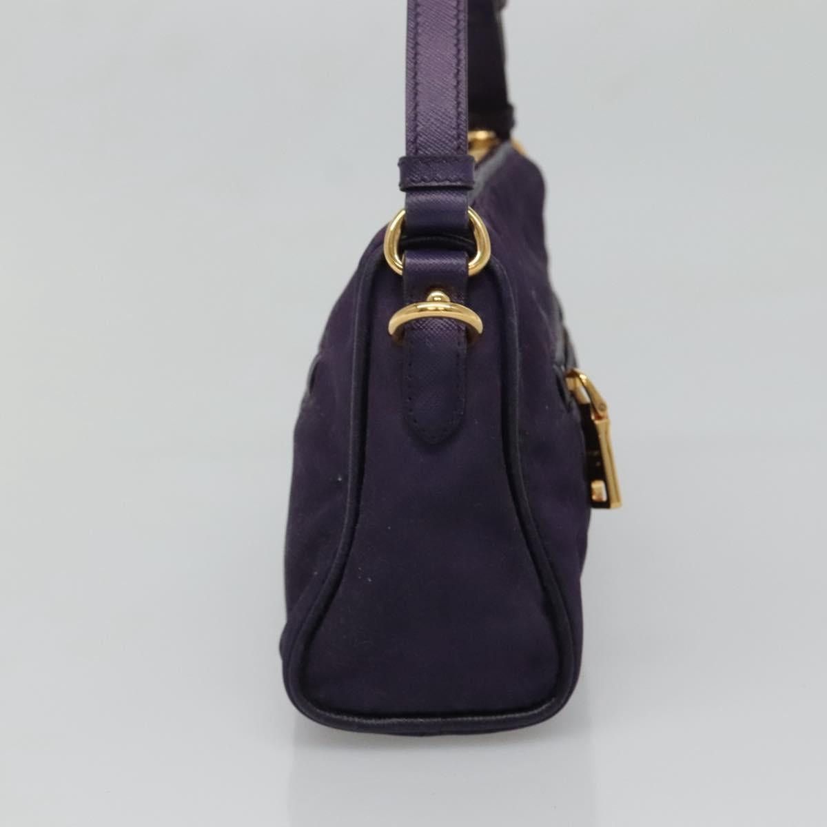 Prada PRADA Shoulder Bag Nylon Purple Gold Size ONE SIZE - 5 Thumbnail