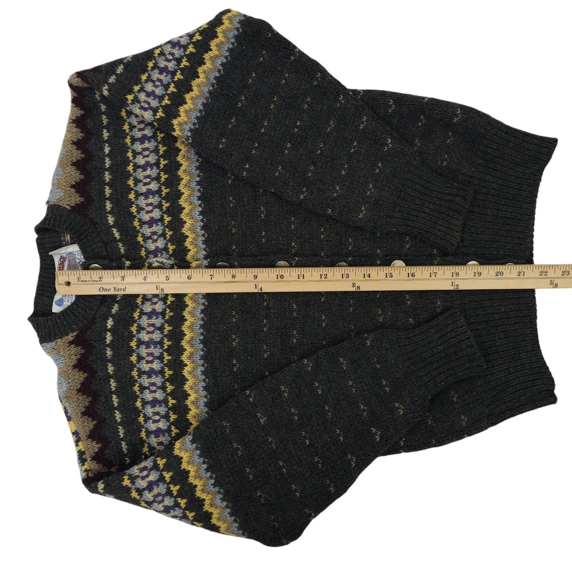 Other Cambridge Dry Goods Sweater Button Front Women S Vintage USA Size S / US 4 / IT 40 - 7 Thumbnail
