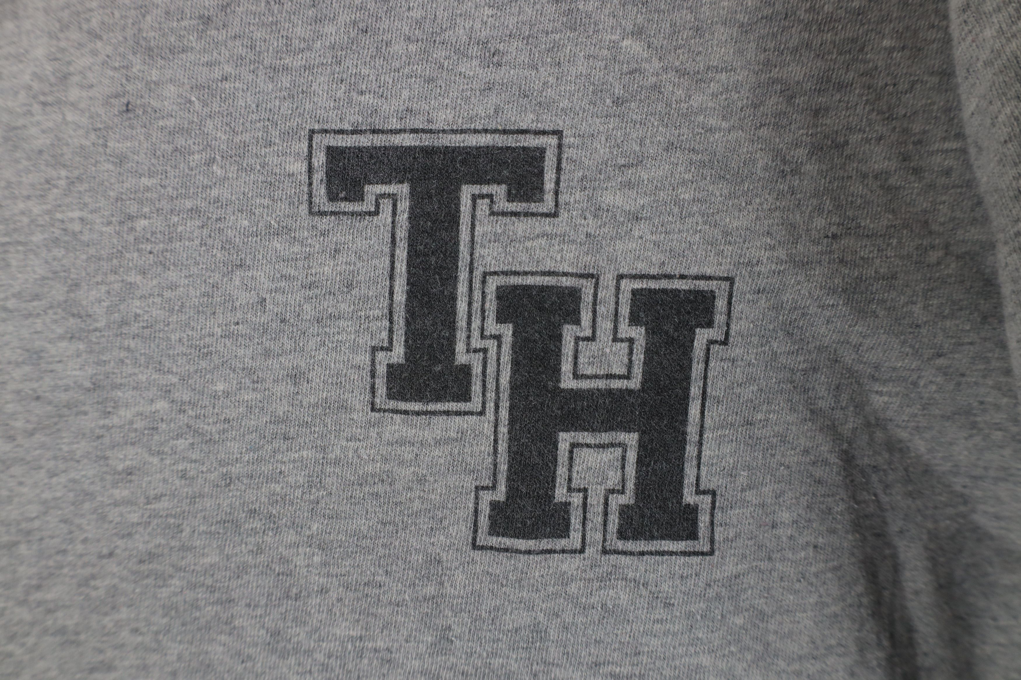 Tommy Hilfiger × Vintage Vintage 90s Tommy Hilfiger Out Long Sleeve T-Shirt Gray Size US L / EU 52-54 / 3 - 4 Thumbnail