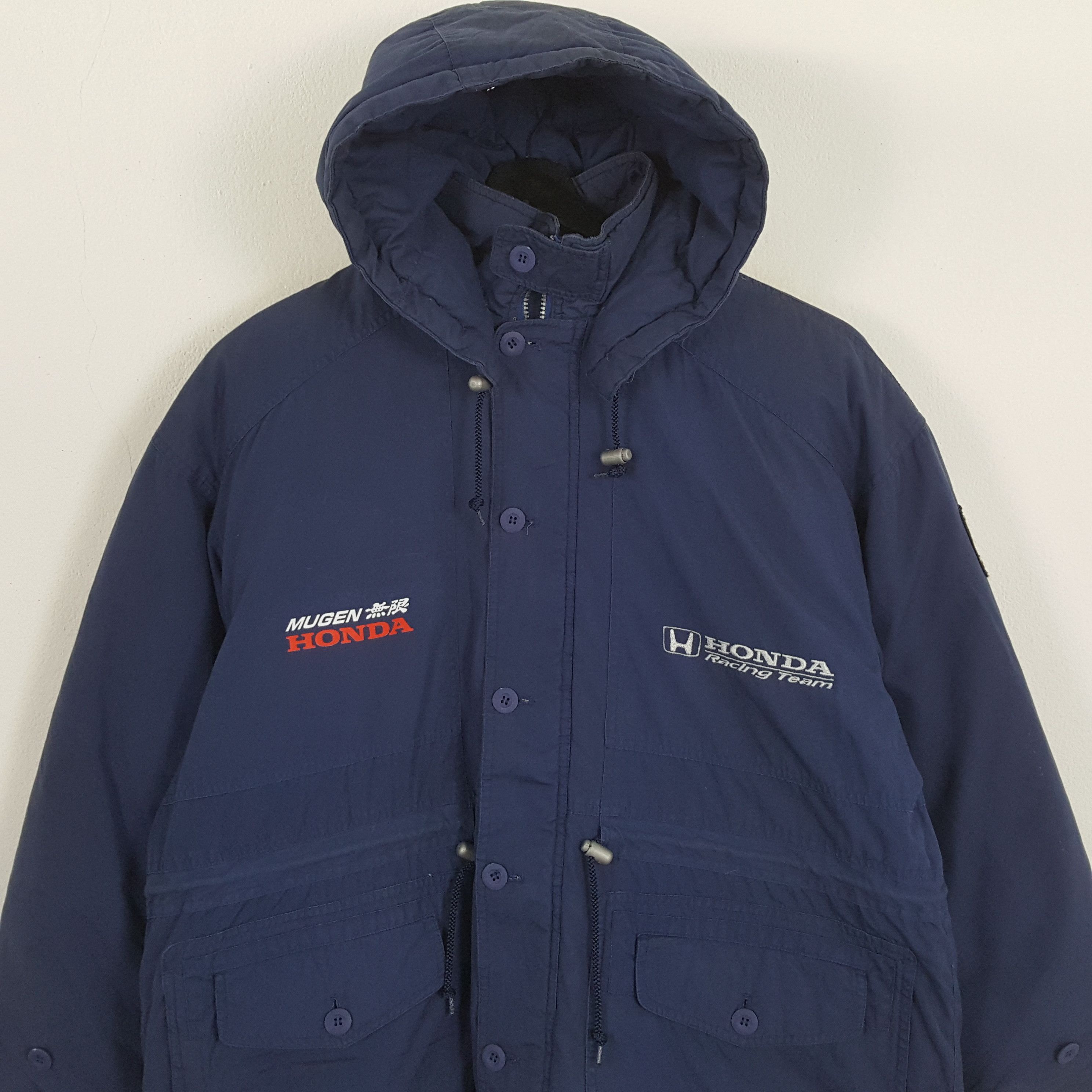 Honda × Vintage MUGEN HONDA FORMULA 1 Racing Team Motorsports Custom Jacket Size US XL / EU 56 / 4 - 4 Thumbnail