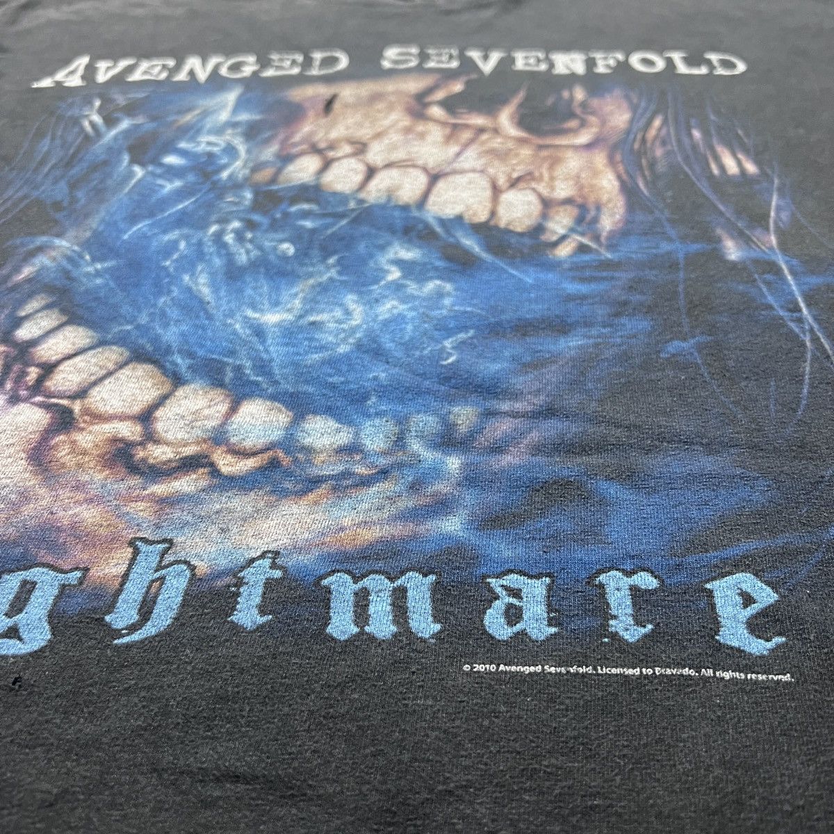 Band Tees Vintage Y2K Avenged Sevenfold A7X 2XL Thrashed Faded Metal Size US XXL / EU 58 / 5 - 3 Thumbnail