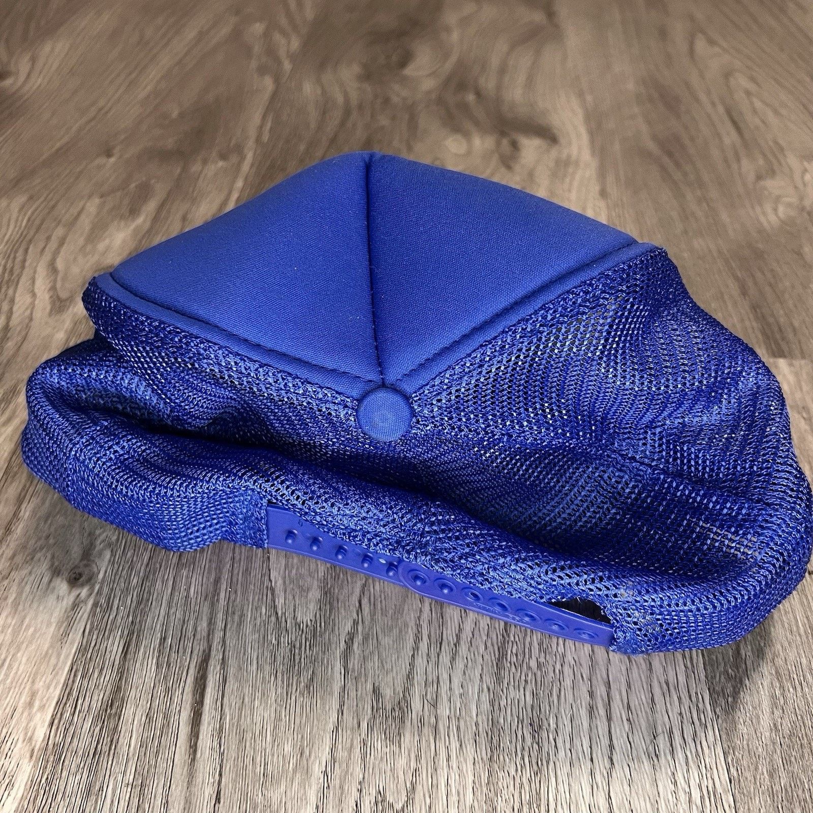 Vintage Y2K Hat Blue Just Reacting to Changes Size ONE SIZE - 3 Thumbnail