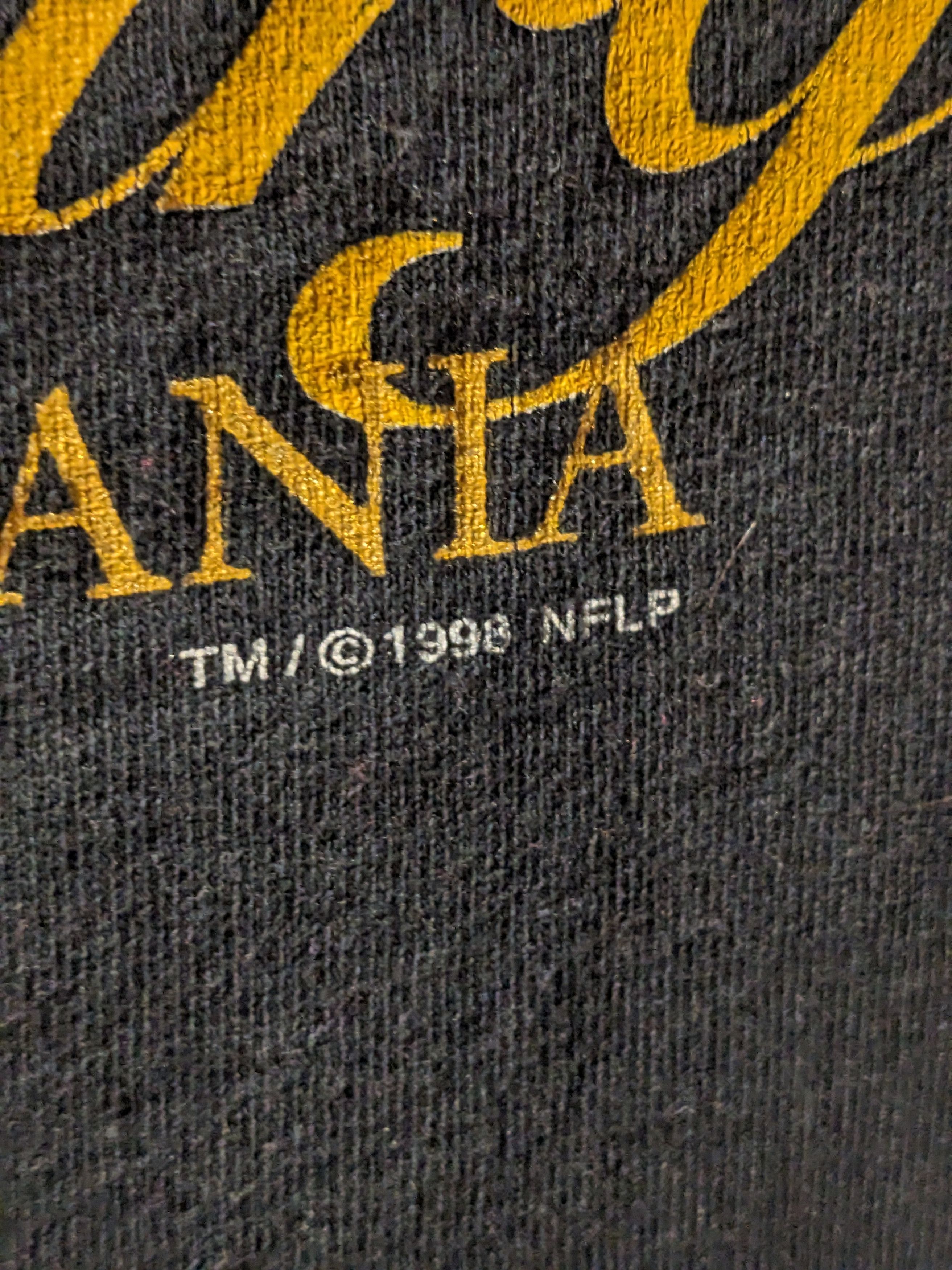 NFL Vintage 1998 Pittsburgh Steelers NFL Football Spell T-Shirt Size US M / EU 48-50 / 2 - 3 Thumbnail
