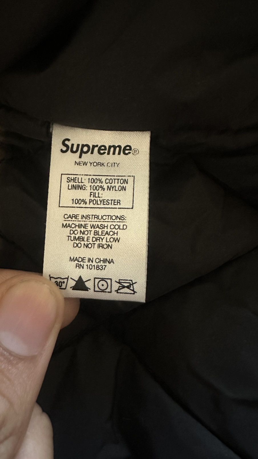 Fox Racing × Honda × Supreme Supreme Honda Fox racing Puffy zipup jacket Size US M / EU 48-50 / 2 - 6 Thumbnail