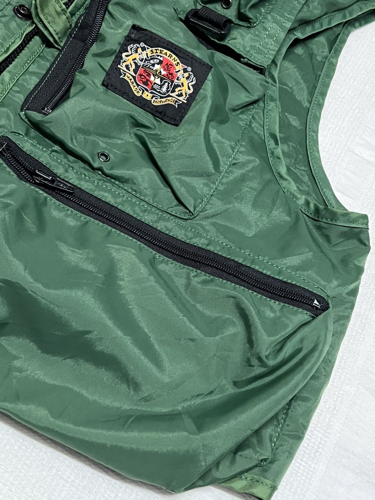 Other 🔥HOT DROPS🔥VINTAGE SURVIVOR VEST NYLON GREEN Size US M / EU 48-50 / 2 - 3 Thumbnail
