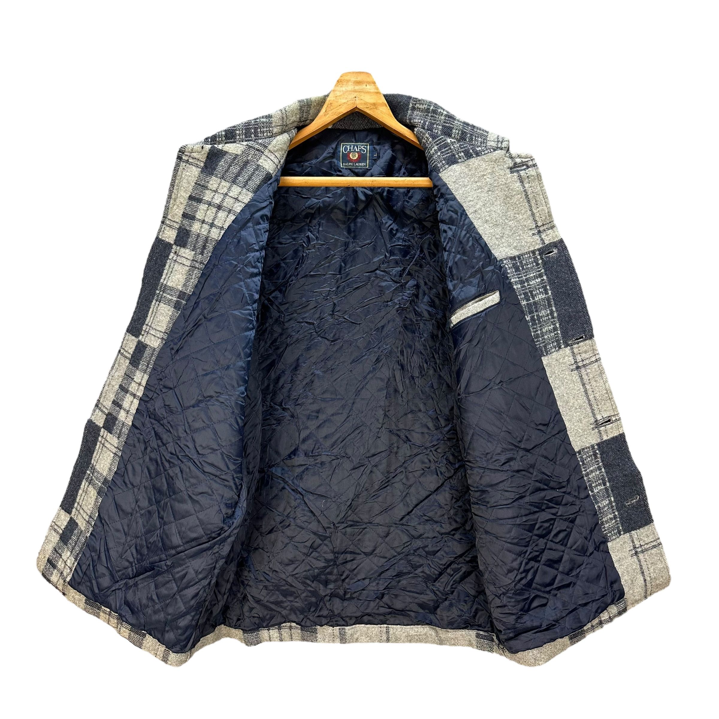 Chaps Ralph Lauren 80's CHAPS RALPH LAUREN Checked Wool Jacket #A57-1303 Size US L / EU 52-54 / 3 - 7 Thumbnail