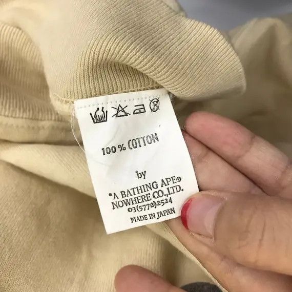 Bape Vtg BABY MILO BAPE A Bathing Ape Blur Face Sweatshirt Size US M / EU 48-50 / 2 - 6 Thumbnail