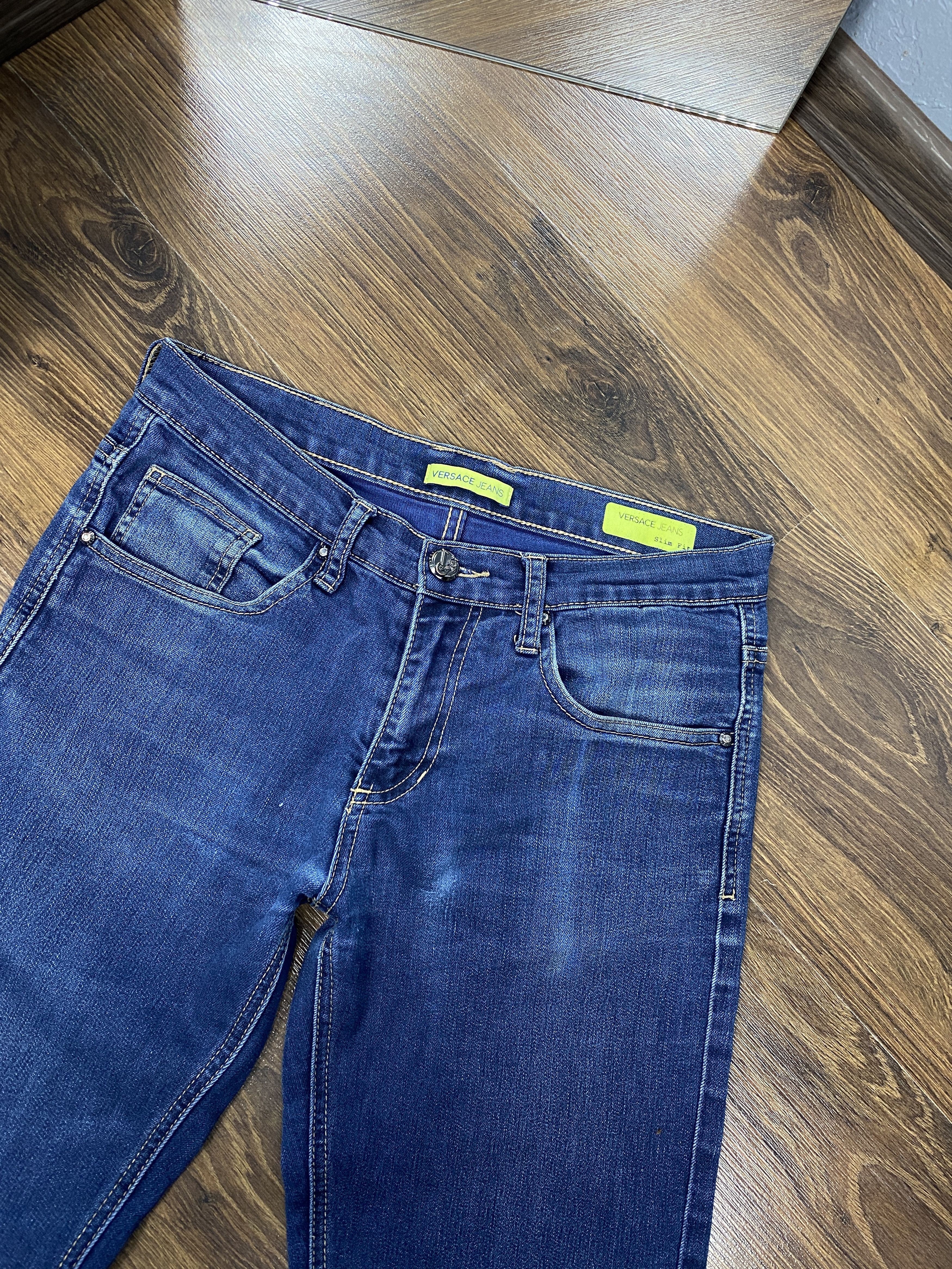 Versace × Versace Jeans Couture × Vintage Versace Jeans Couture denim pants slim fit jeans Size US 30 / EU 46 - 2 Thumbnail