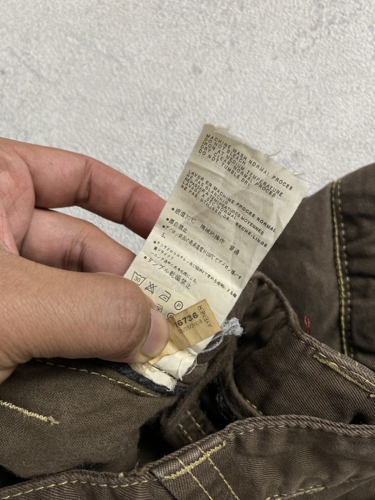 Napapijri Vintage Napapijri Slim Fit Pant Size US 34 / EU 50 - 10 Thumbnail