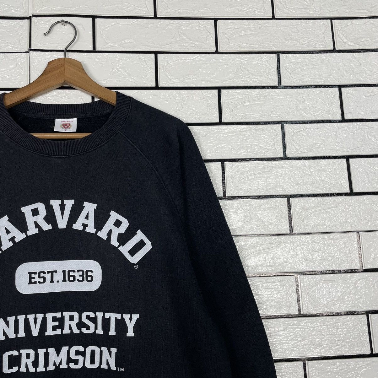 Japanese Brand Harvard University Crewneck Sweatshirt Size US L / EU 52-54 / 3 - 5 Thumbnail