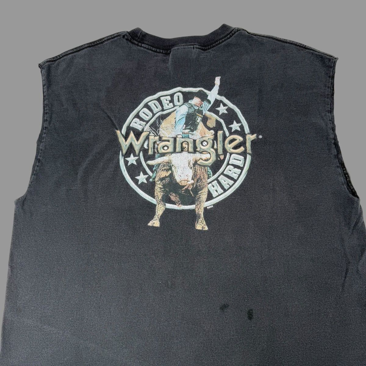 Vintage × Wrangler Vintage sleeveless wrangler tshirt Size US L / EU 52-54 / 3 - 5 Thumbnail