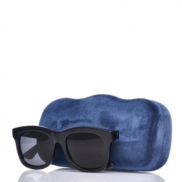 Gucci New Authentic GUCCI Square Frame Sunglasses GG0326S Black Size ONE SIZE - 5 Thumbnail